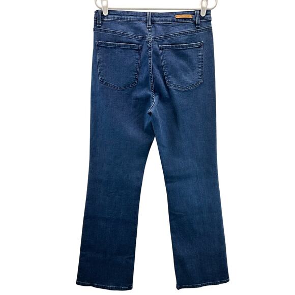 Soft Surroundings Ultimate High Rise Bootcut Jeans Stretchy Blue 10 - Picture 2 of 13